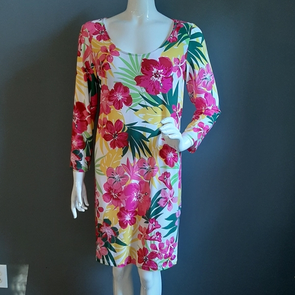 NWT! Pappagallo The Erin Dress Floral Pattern - Picture 2 of 10